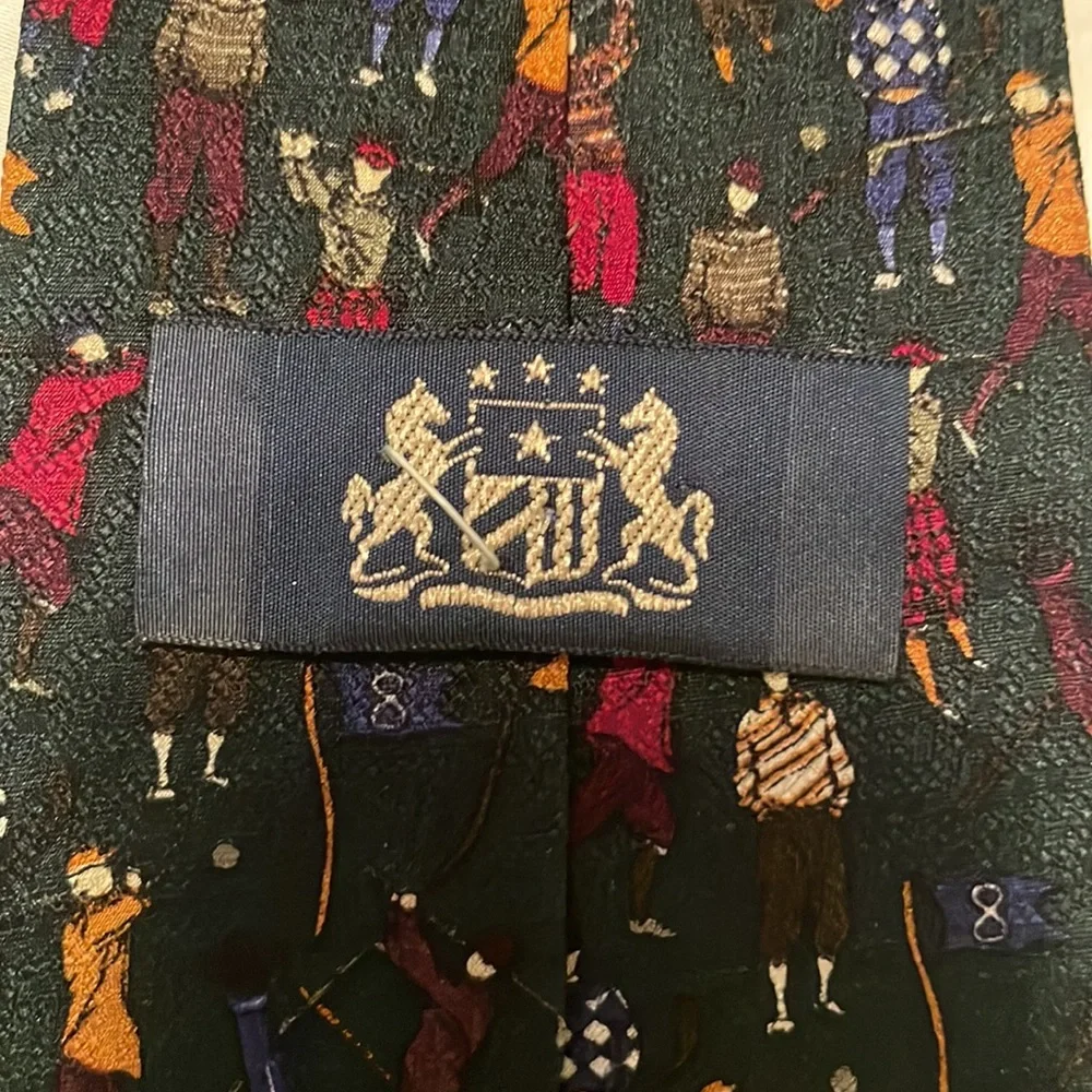 Italian Silk Golf Tie